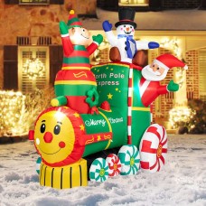 Inflatable Christmas Train Rental